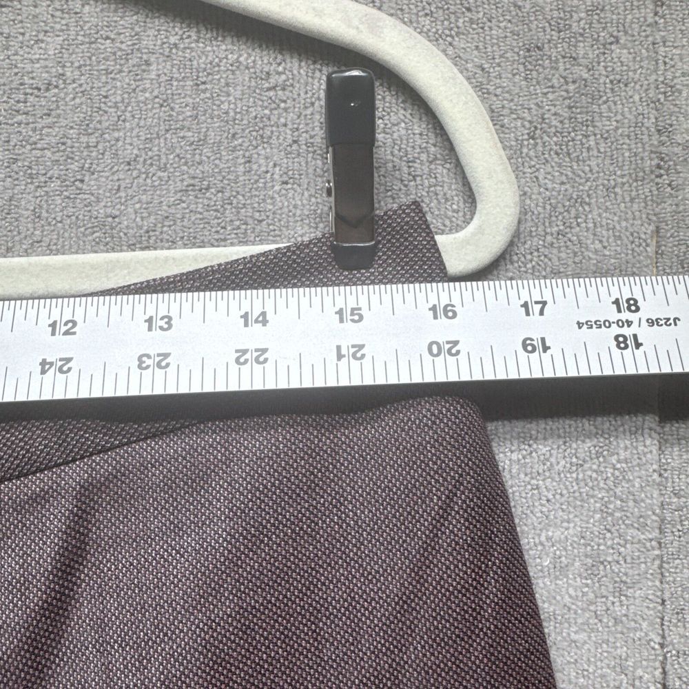 Lafayette 148 New York Pants Womens 10 Brown Menswear Inspired Tailor Trousers‎ - Picture 3 of 9